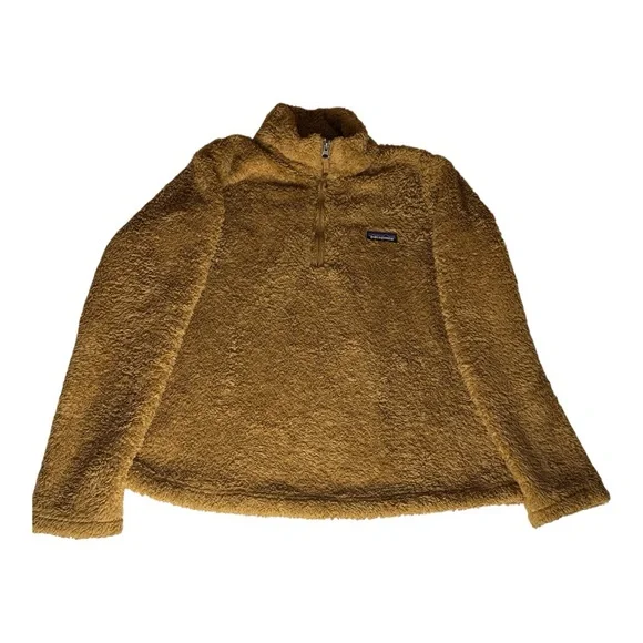 Patagonia Brown Fleece Half-Zip Pullover size large - Picture 3 of 8